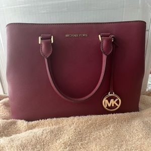 Plum Michael Kors Satchel